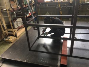 鉄骨作業